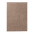 Kurzflor Teppich | Flauschiger Flachflor für Wohnzimmer, Esszimmer, Schlafzimmer oder Kinderzimmer | Taupe